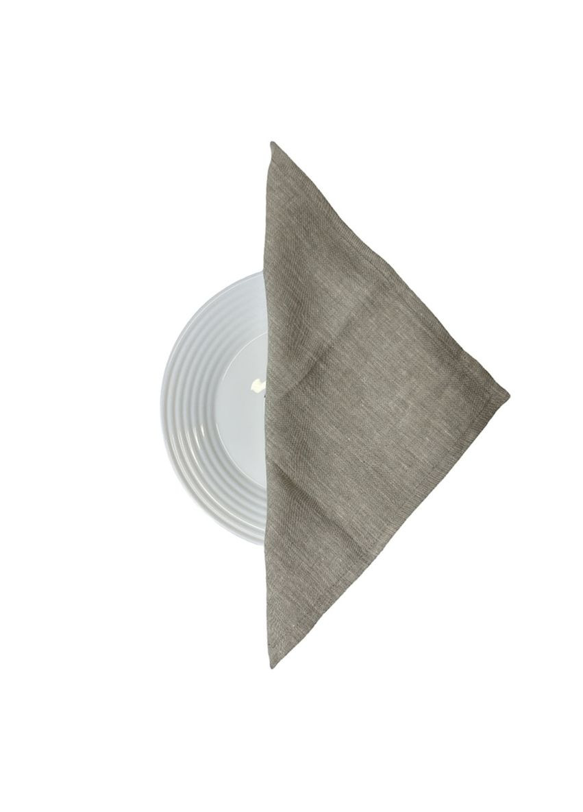 Серветка Linen Style лляна 30х30 см натуральна (93864350) SoundSleep (292653373)