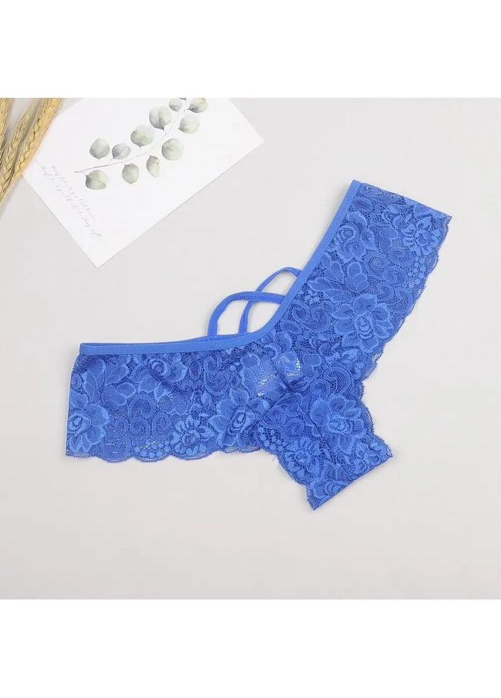 Жіночі мереживні трусики з м'якого мережива зі шнурівкою. Мереживні трусики із ефектними вирізами China (360864752)
