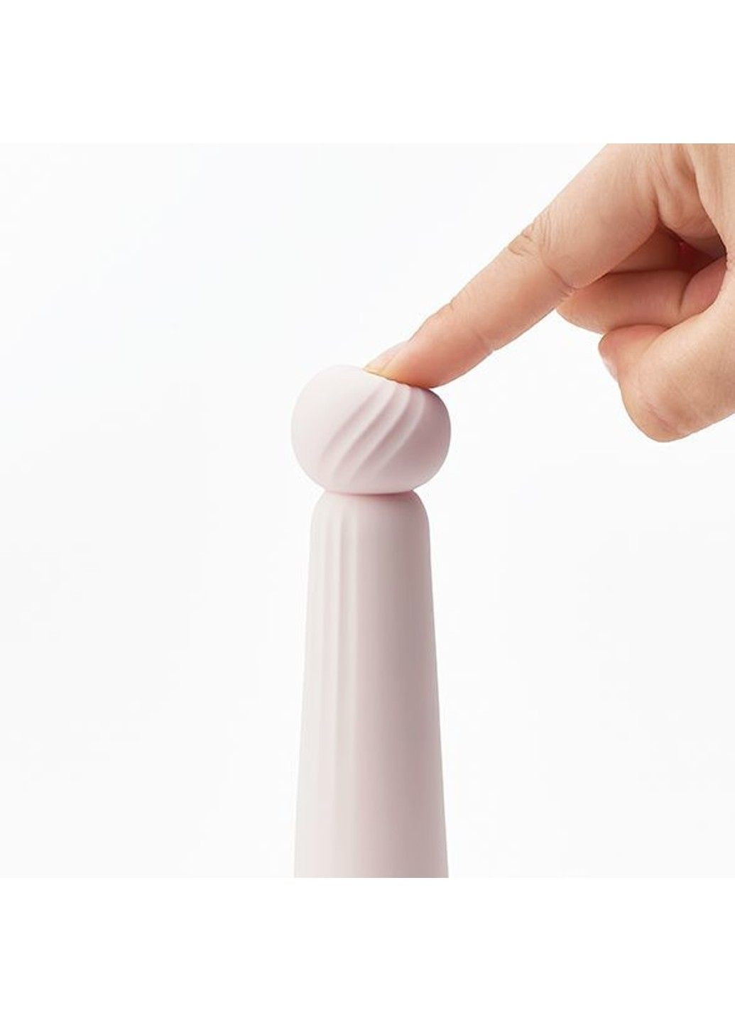 Минивибратор RIN Kogane с экстра мягким кончиком, 4 режима работы, на батарейках Iroha (333332878)