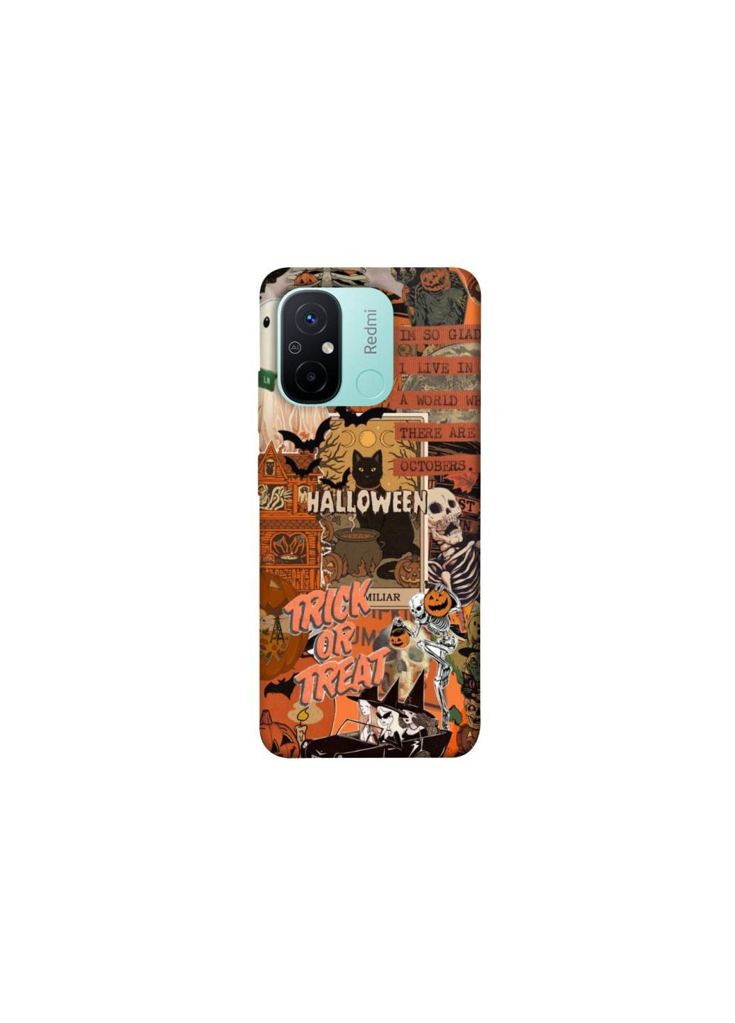 Чохол на Xiaomi Redmi 12C / Poco C55 Halloween Style ver.3 Frontalka (361329982)