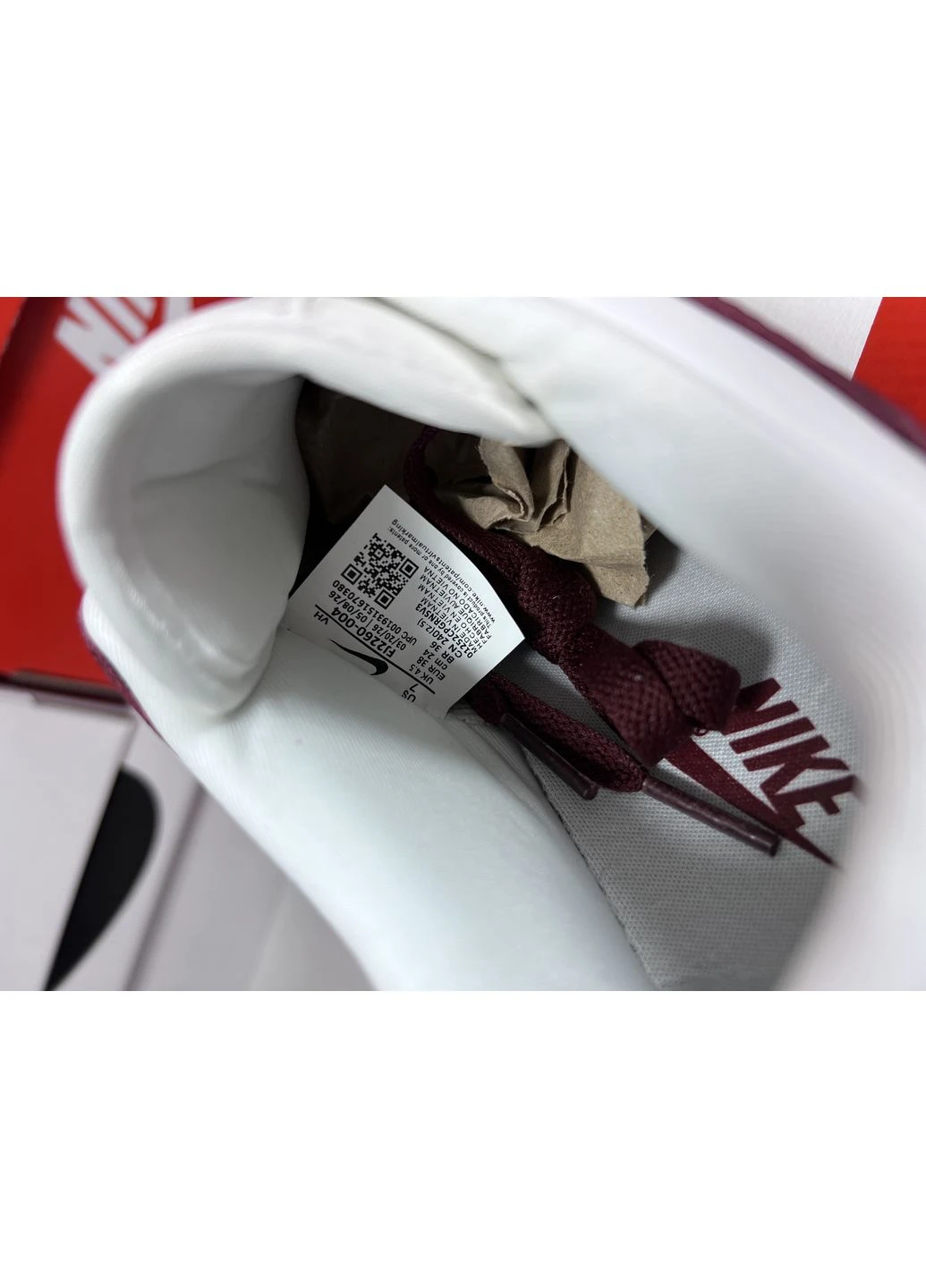 КРОСІВКИ ЖІНОЧІ NIKE SB DUNK BURGUNDY CROC НАЙК СБ ДАНК ЧЕРВОНІ No Brand червоні демісезони (392021793)