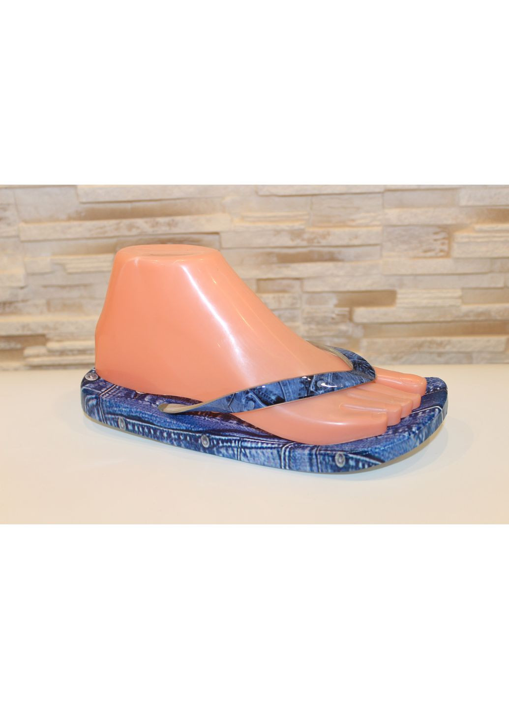 сині силіконові No Brand В'єтнамки жіночі (354693633)