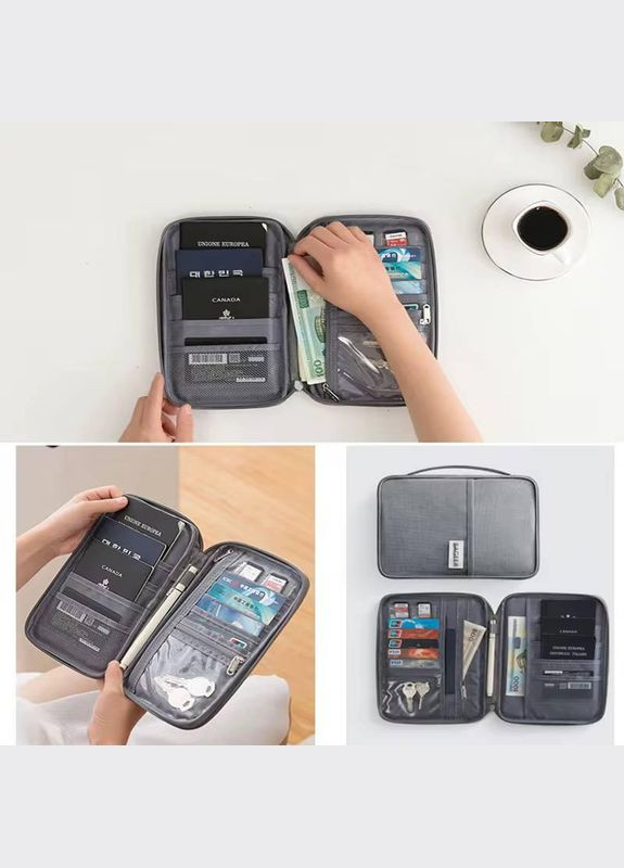 Портмоне-органайзер Тревел-Кейс для документов No Brand (331902164)