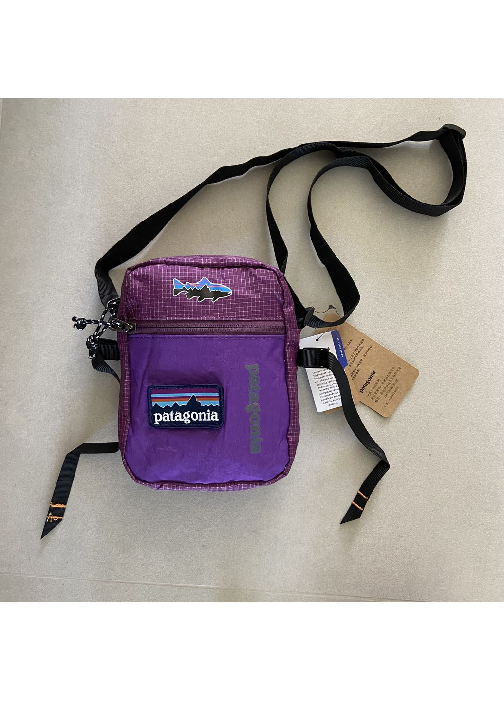 сумка через плече патагонія з шевроном міська барсетка мессенджер Patagonia (351565893)