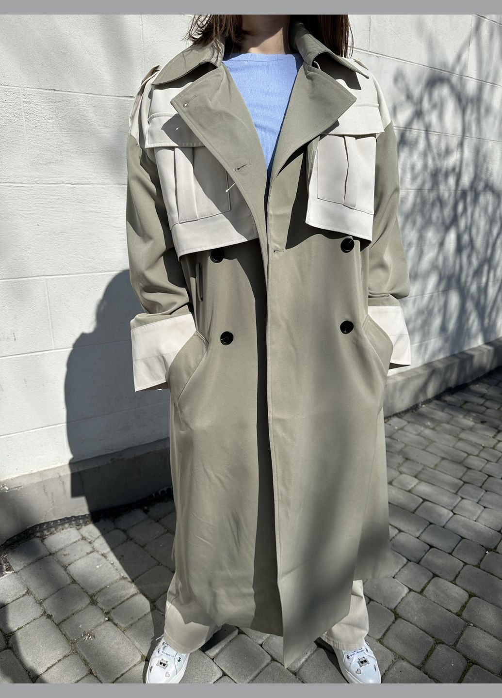 Тренч My Star тренчкот на гудзиках демісезон (301511930)