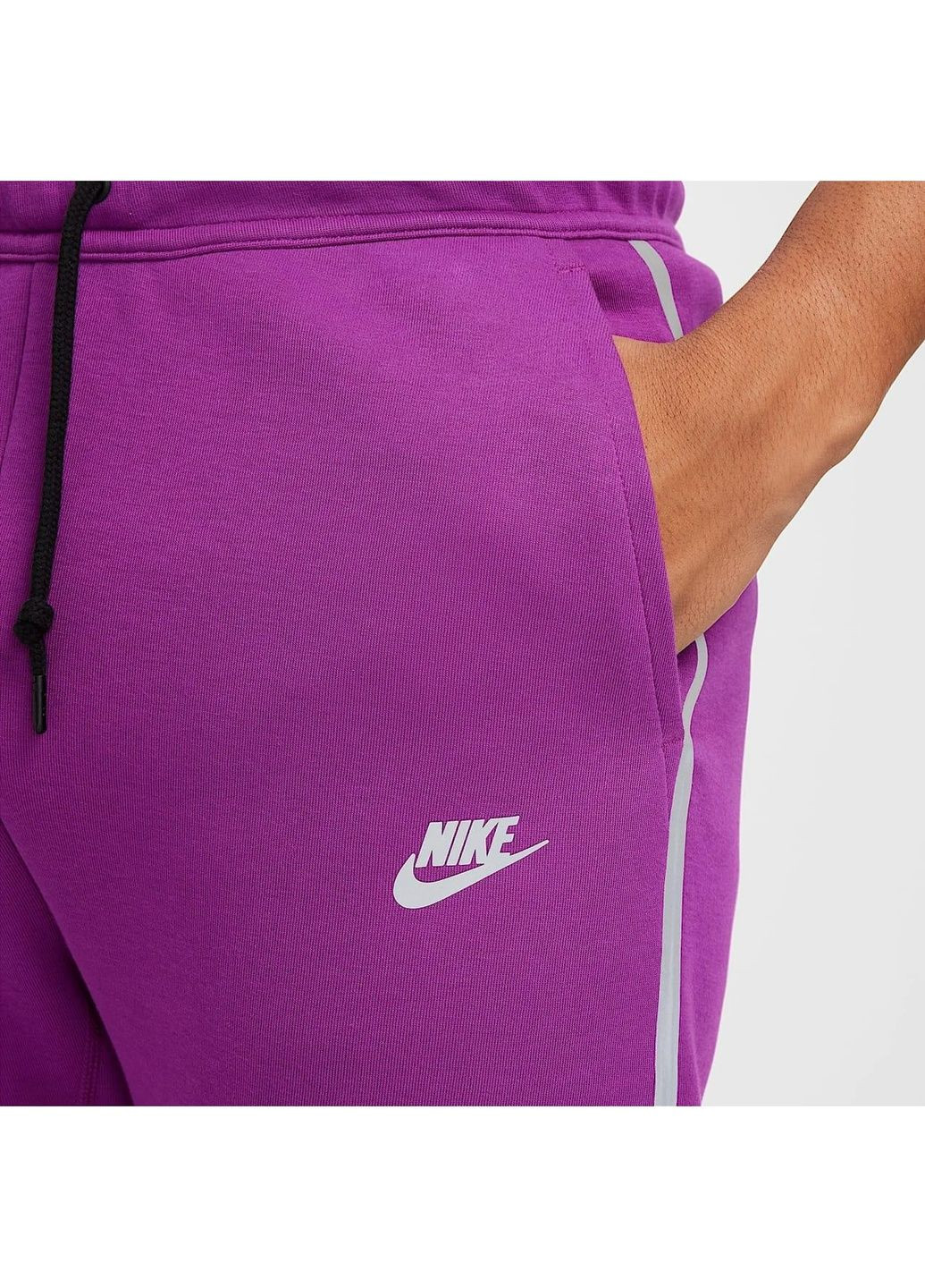 Фиолетовые демисезонные брюки Nike