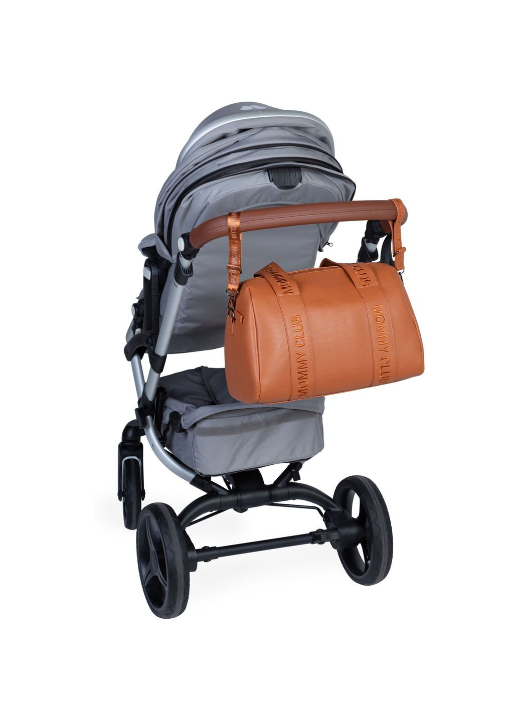 Сумка Mommy club Signature vegan leather brown () Childhome CWMCSLBR (331790805)