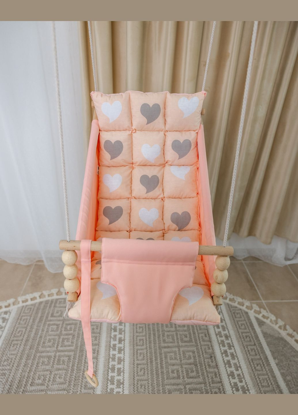 Підвісна гойдалка люлька Love is, гойдалка для дітей, гойдалка гамак No Brand (317206518)