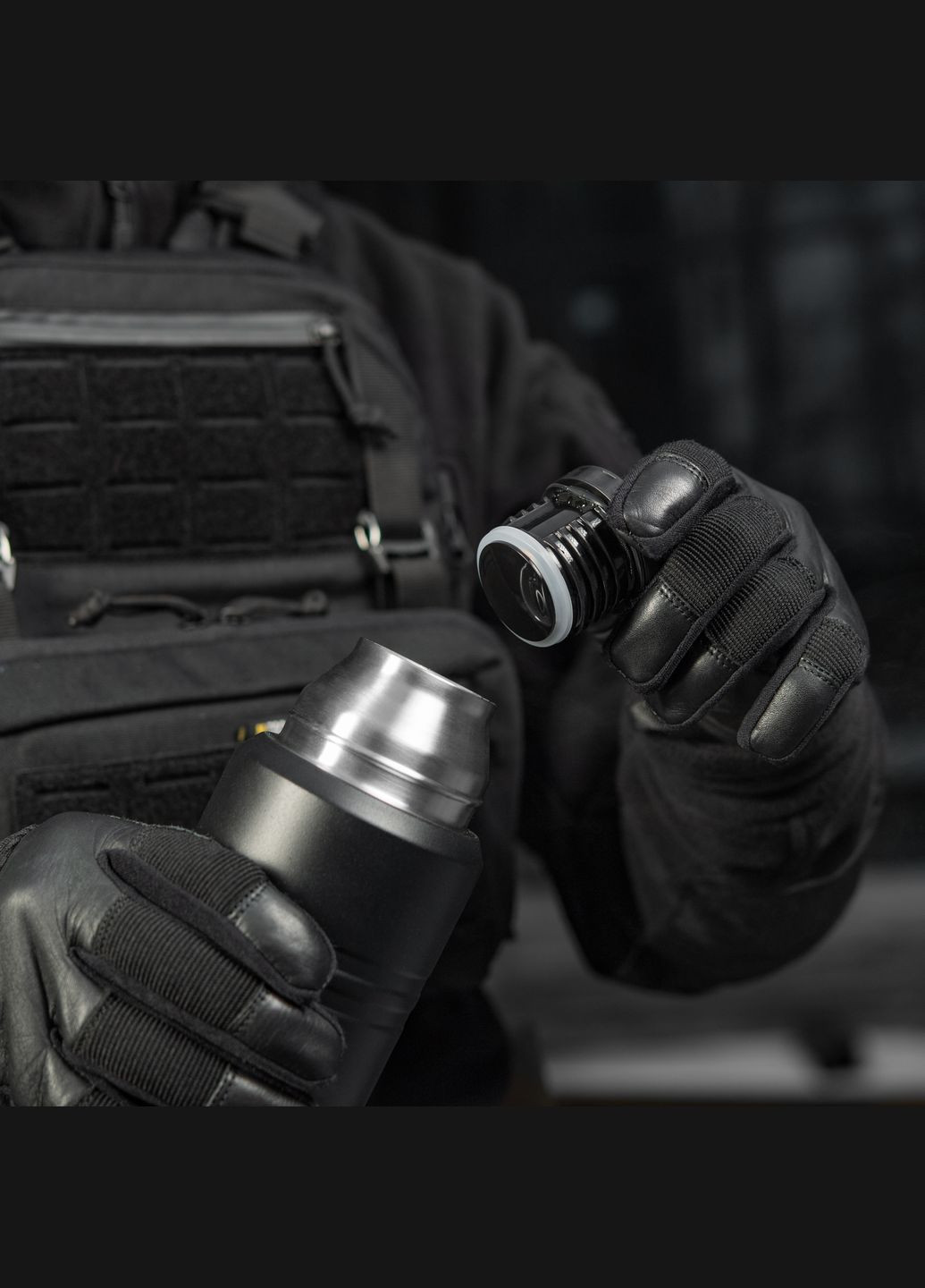 Термос 750 мл черный/нерж. M-TAC (303262592)