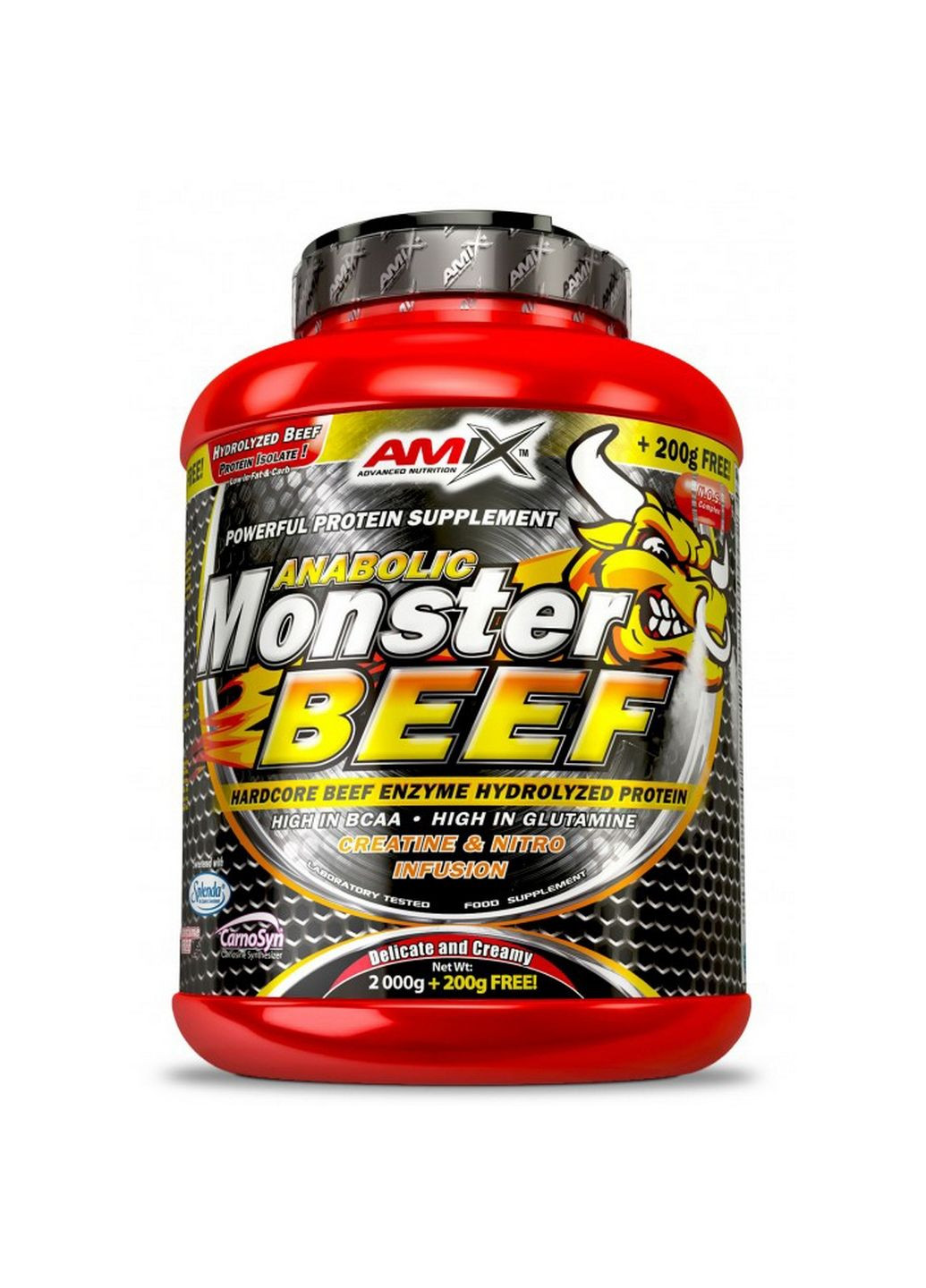 Протеїн Nutrition Anabolic Monster Beef, 2.2 кг Шоколад Amix Nutrition (293421317)