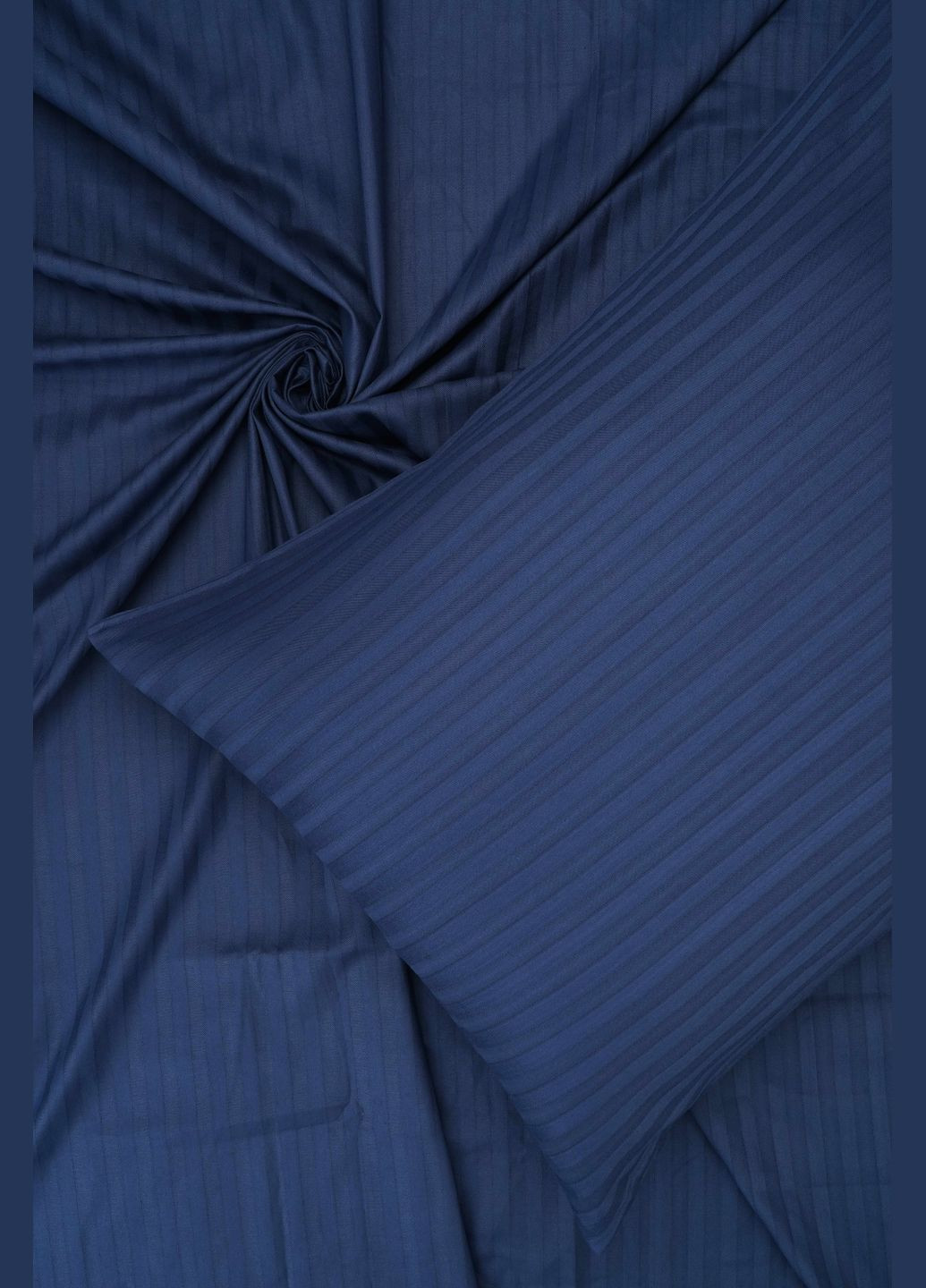 Комплект постельного белья страйп-сатин Dark Blue King Size (GDSSDBBS220240) Good-Dream (321967015)