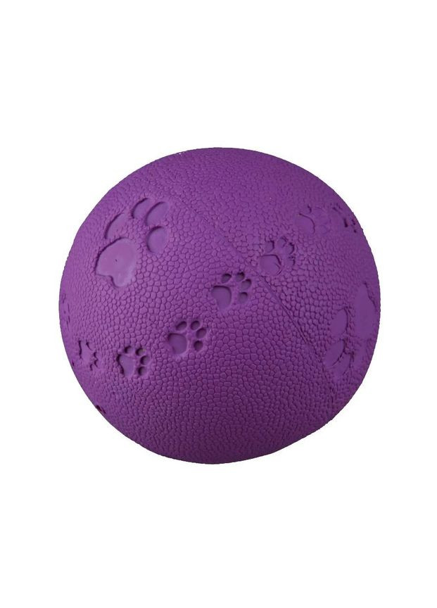 Мяч литой с лапкой и пищалкой 9.5 см (4011905348636) Trixie (279571668)