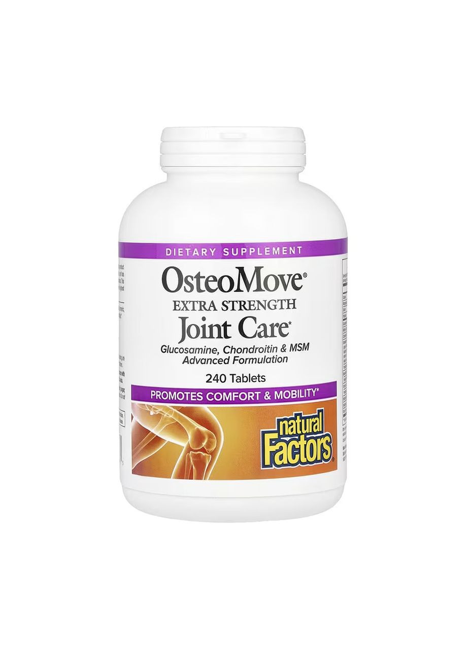 OsteoMove Joint Care - 240 tabs Natural Factors (369396311)