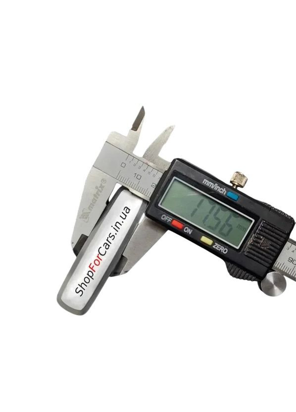 Эмблема с логотипом для автоковриков АЛЮМИНИЙ (65x18x2мм) Mitsubishi (369611484)