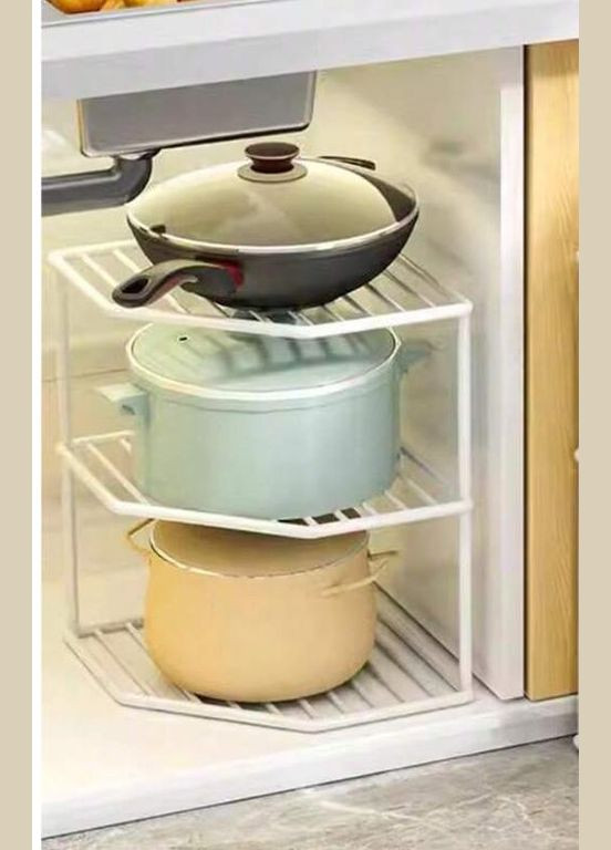 Полка-органайзер кухонная M 3яр 25*25*36см Home (306682448)