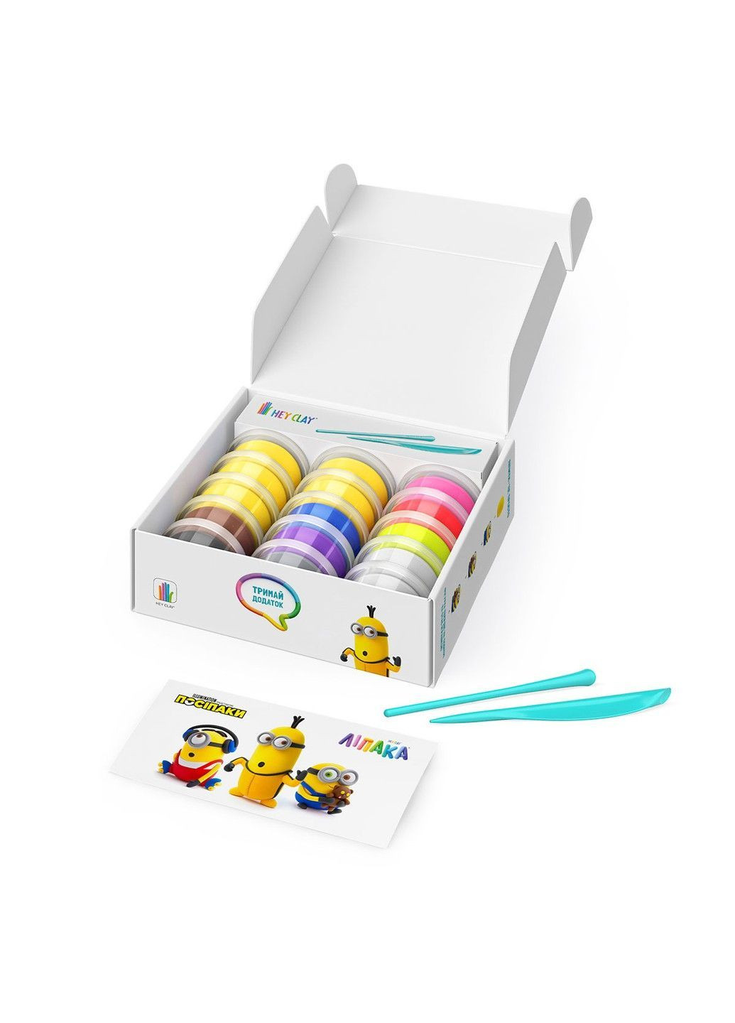 Меганабір пластиліну, що самостійно твердіє, Ліпака – Посіпаки Lipaka (364237651)