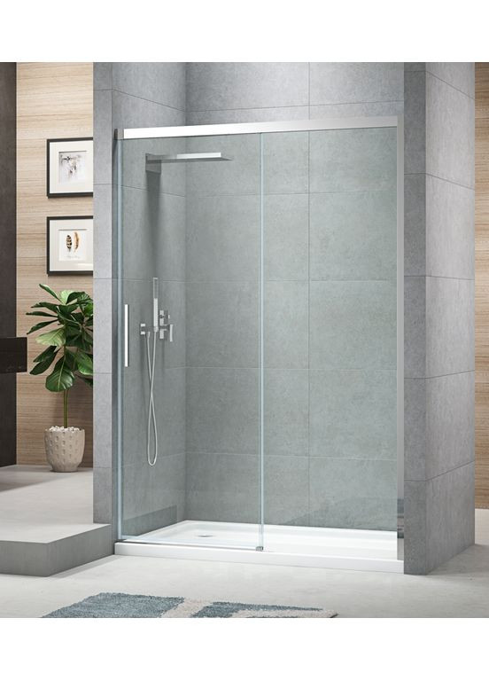 Двері в нішу SR SD05-140x200-TR-01 прозоре скло Easy Clean 6мм, хром (KR5406) KOER (388163108)