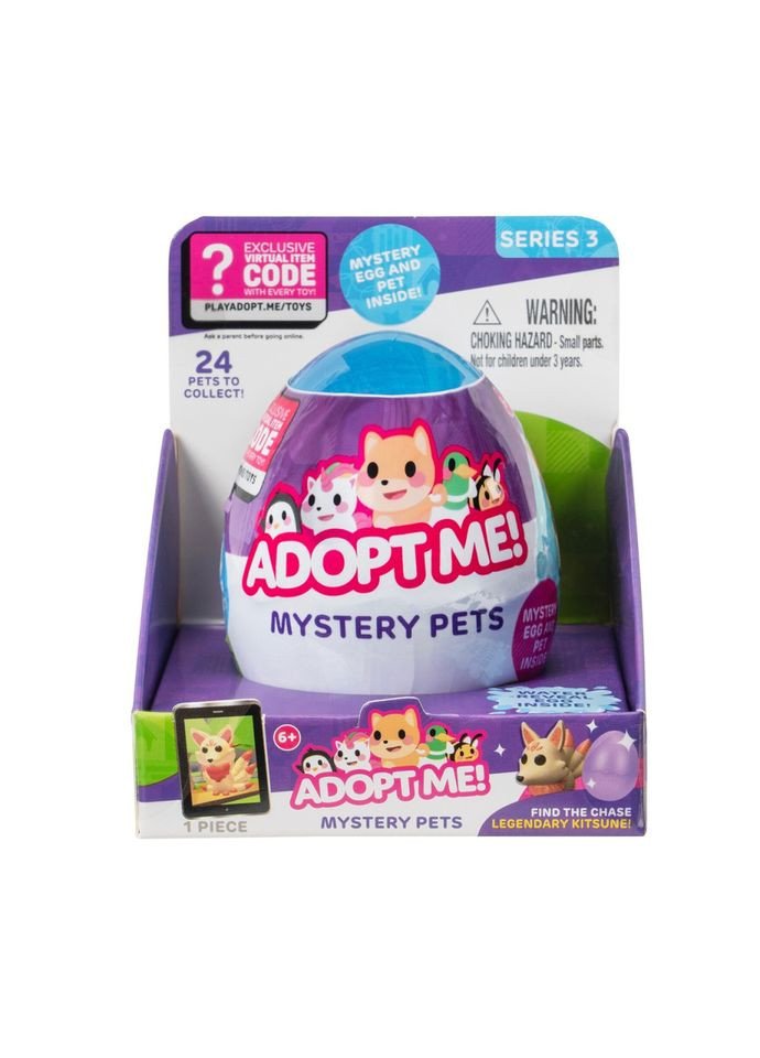 Іграшка-сюрприз у яйці "S3 - КАЗКОВІ Тварини" AME0012 в асортименті Adopt Me! (364894099)