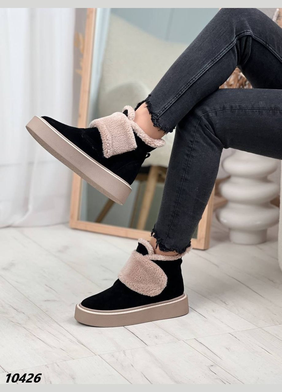 Зимние ботинки Vakko из натуральной замши