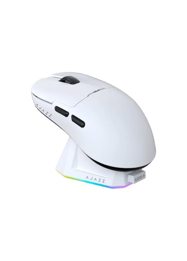 Мышь беспроводная AJ159 APEX PAW3950 белая Ajazz (329727902)