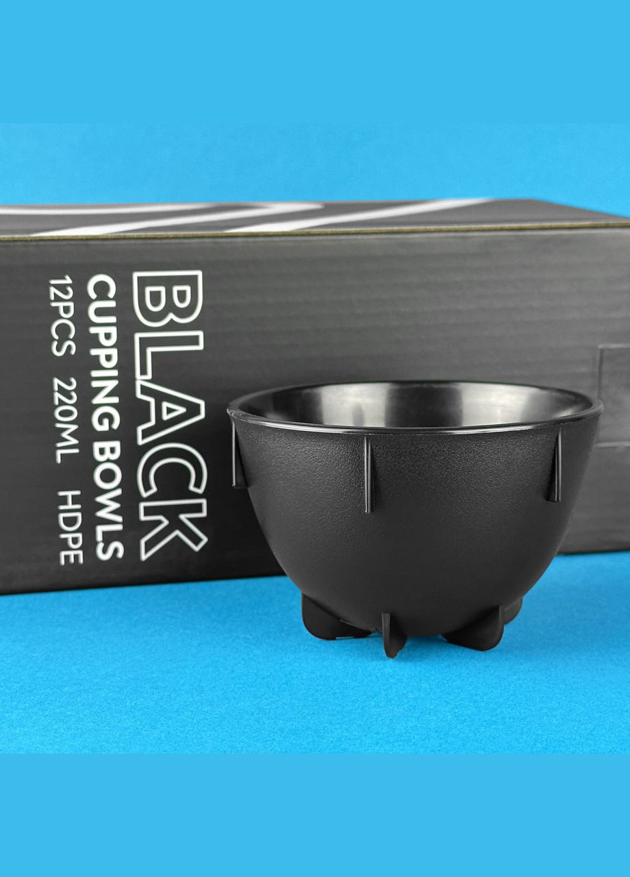 Чашки для капінгу Hustle чорні 12 шт Barista (299381622)