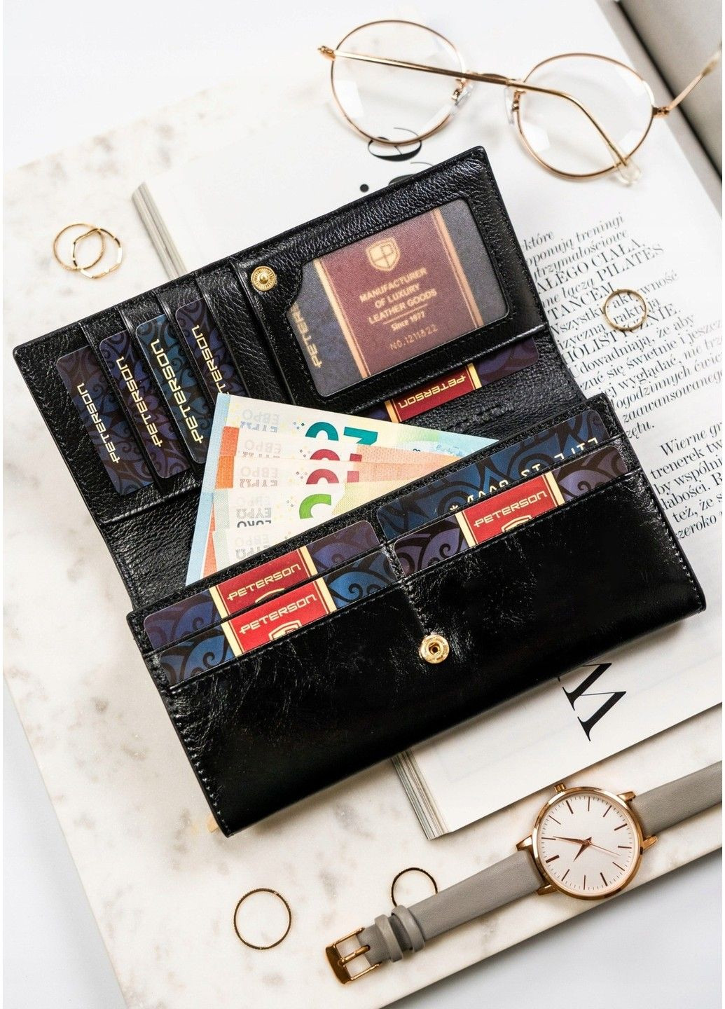 Гаманець жіночий шкіряний PTN ST-409 Peterson (339041394)