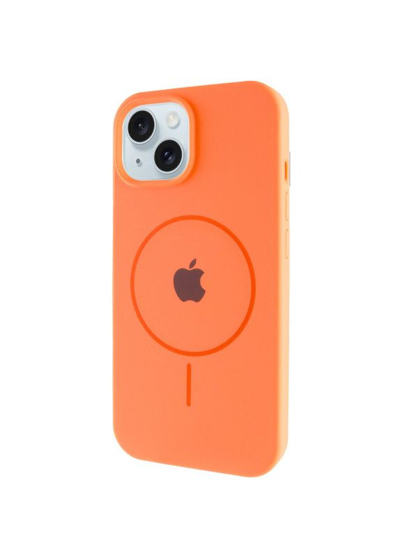 Чохол на iPhone 15 Plus / для айфон 15+ плюс з функцією магсейф MagSafe / Black Epik (356098498)