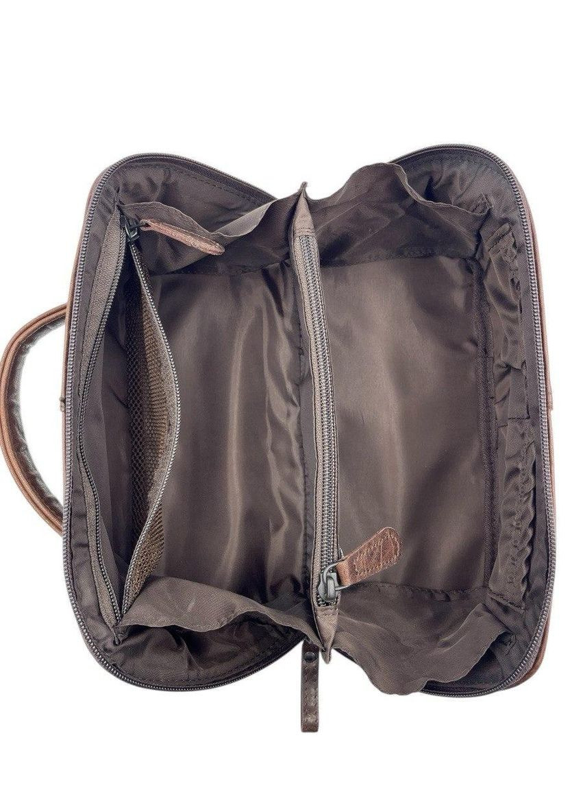 Барсетка несессер чоловіча шкіряна коричнева SPIKES&SPARROW 48163001_brn Spikes & Sparrow (369163285)