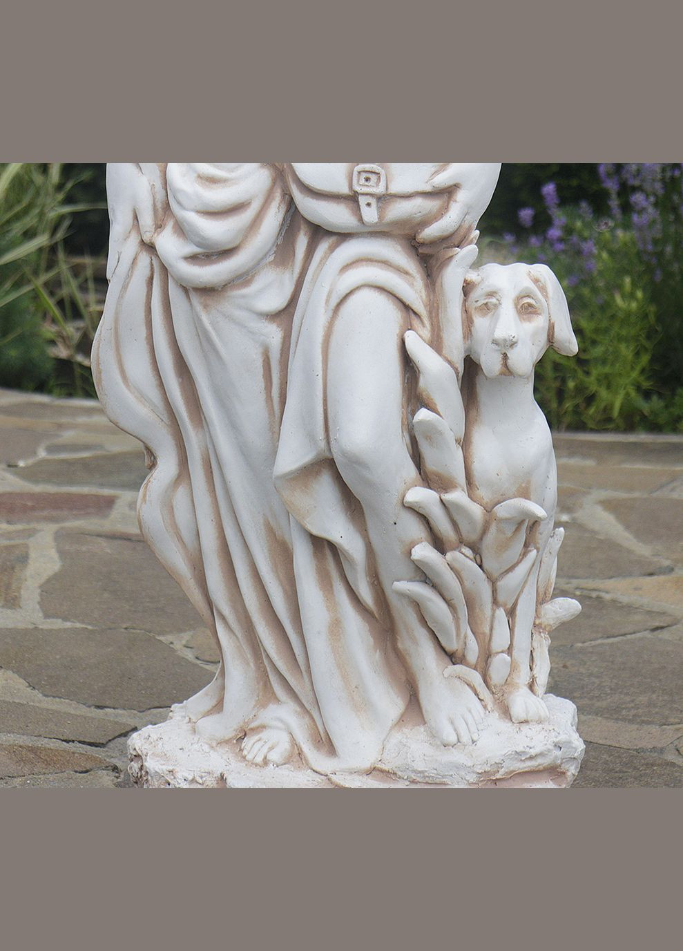 Садова статуя Богиня полювання Артеміда 84x34x27 см (ССП12041 Крем) Гранд Презент (284419179)