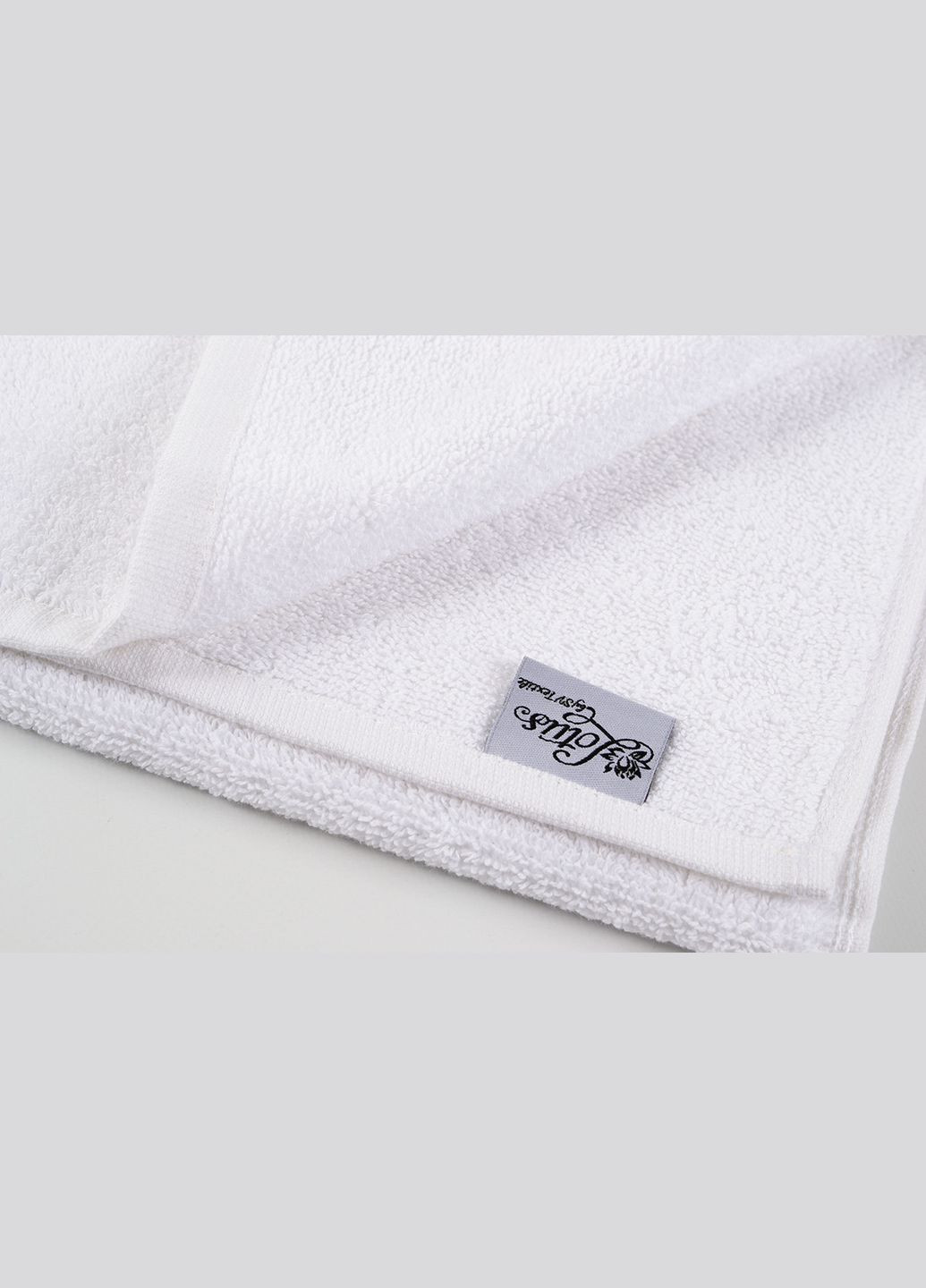Lotus полотенце отель - 50*90 (20/2) 550 г/м2 белый производство -