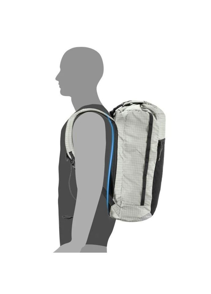 Рюкзак туристический NH20BB206, 20л, графит в клетку (00000005185) Naturehike (356486625)