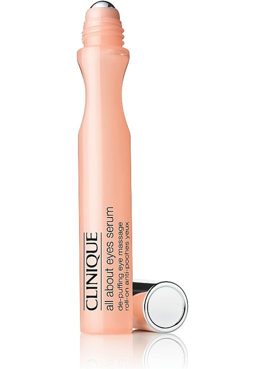 Сироватка для шкіри навколо очей зволожуюча All About Eyes Serum De-Puffing Eye Massage 15ml (16599-1425) Clinique (368635114)