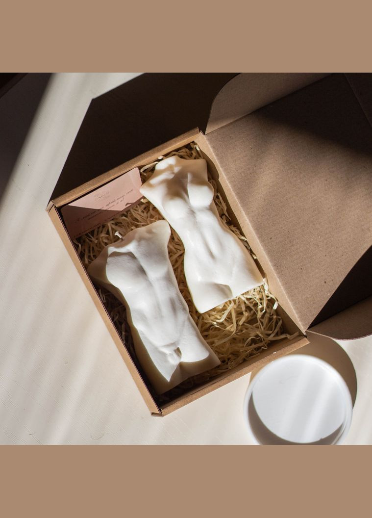 Набір свічок з двох більших силуетів Ж і Ч SD Handmade (307363823)