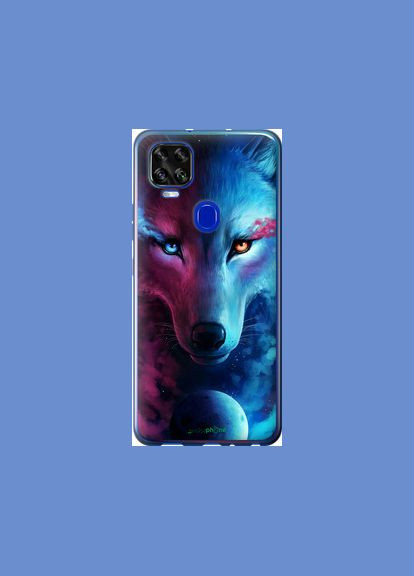 Чохол на ZTE Blade V2020 Арт-вовк "3999u-2529-2448" Endorphone (369722418)