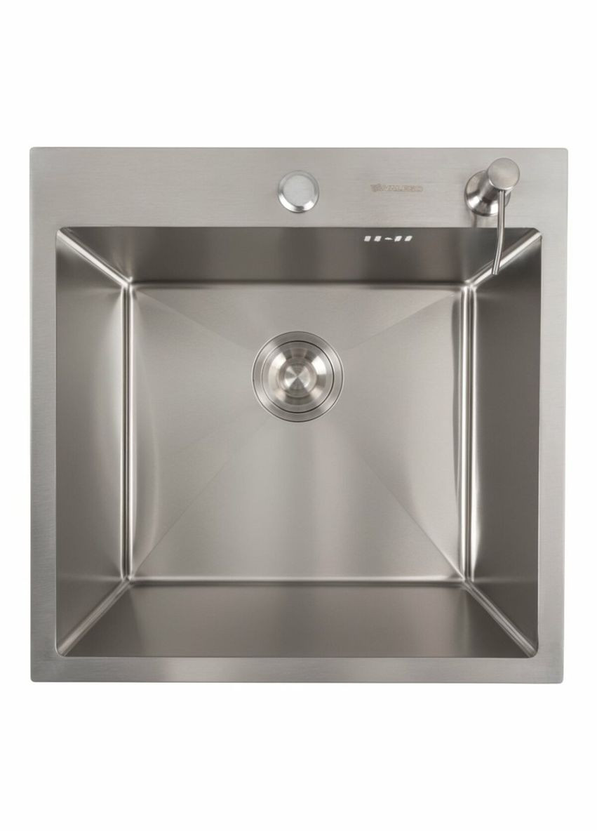 Кухонний комплект: Мийка Handmade (50x50 см) нержавійка + Змішувач 56 NESP Valeso (346267253)