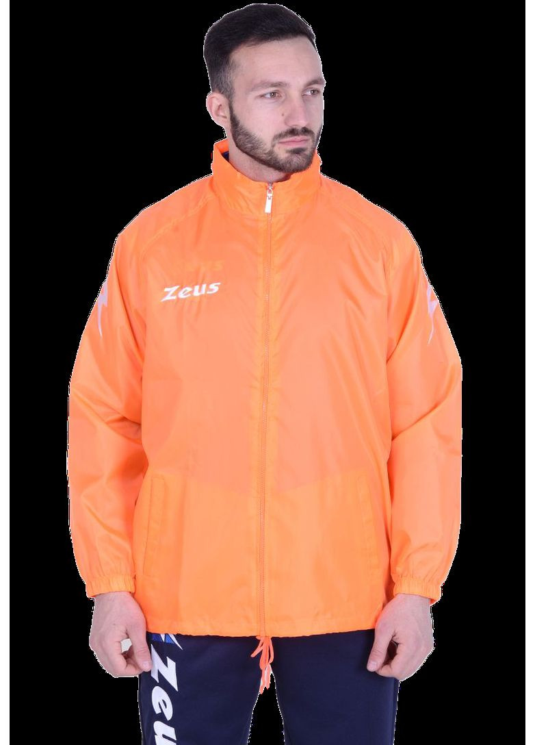 Помаранчева демісезонна вітровка Zeus