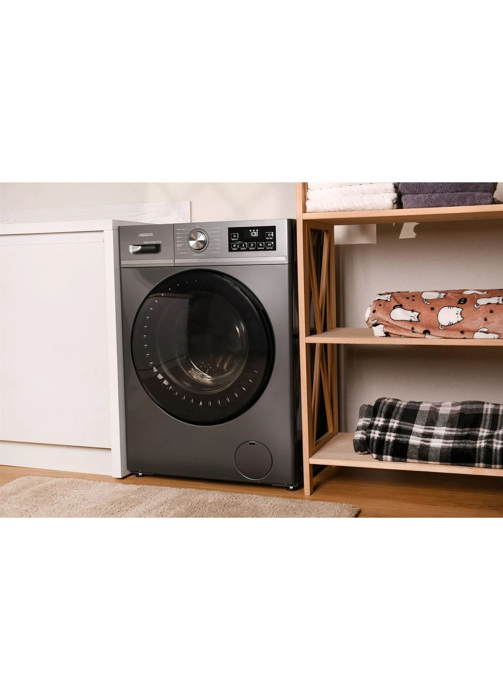 Вузька пральна машина Black Mars WMW-6103DGBD Ardesto (386194675)