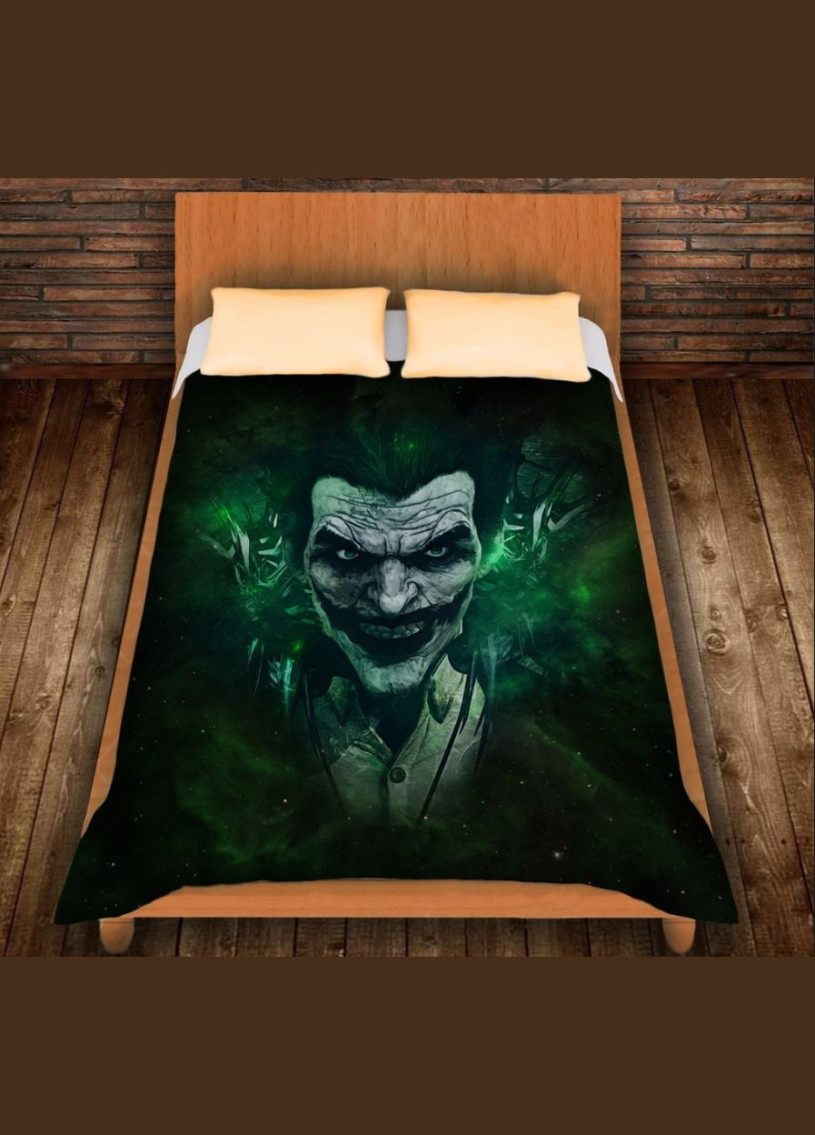 Плед з 3D принтом-Зелений Джокер Перша Креативна мануфактура PERFECTUS Плед (301870224)