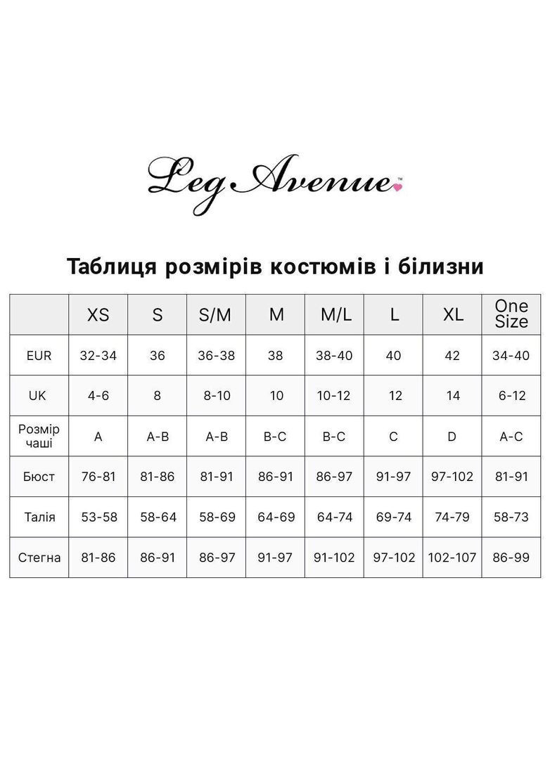 Костюм-монашки Leg Avenue Holy Hottie Dress M No Brand (362453553)