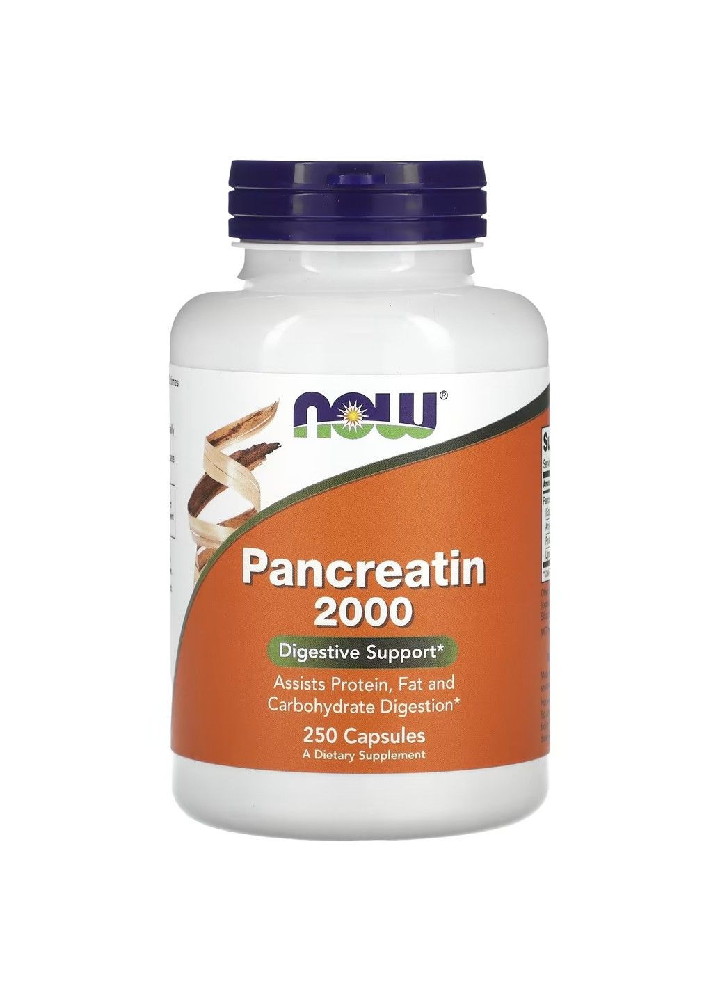 Панкреатин Pancreatin 2000 - 100 капсул Now Foods (283328668)