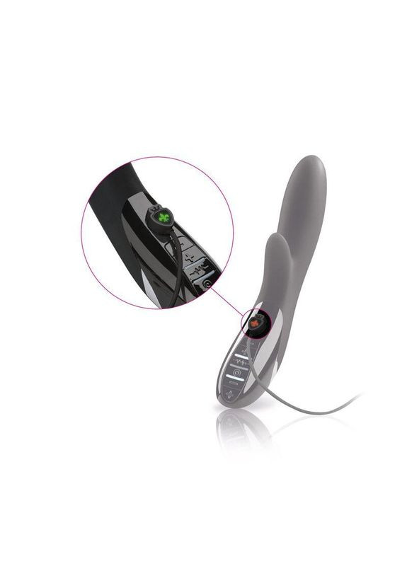 Вібратор-кролик з електростимуляцією Mystim Daring Danny eStim Black, міостимулятор No Brand (366878464)