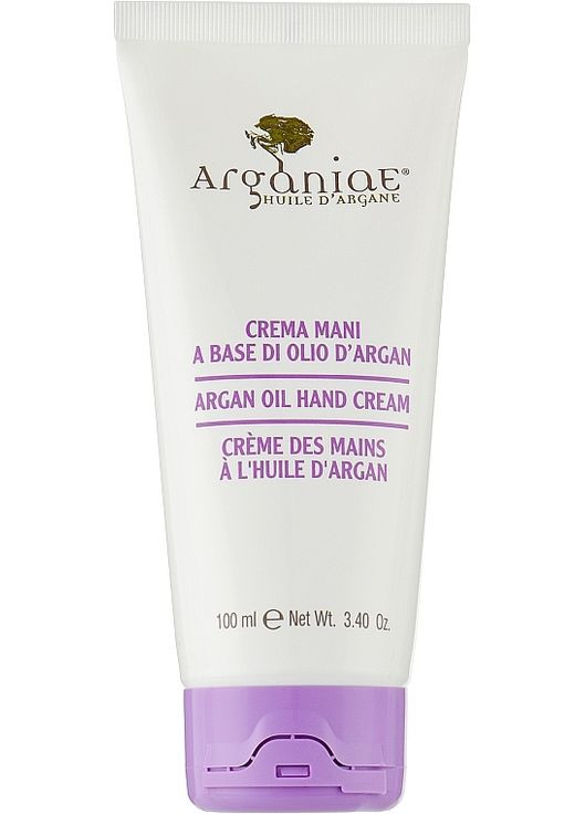 Смягчающий успокаивающий крем для рук с аргановым маслом Argan Oil Hand Cream 100ml (1261435-31105135) Arganiae (368666889)