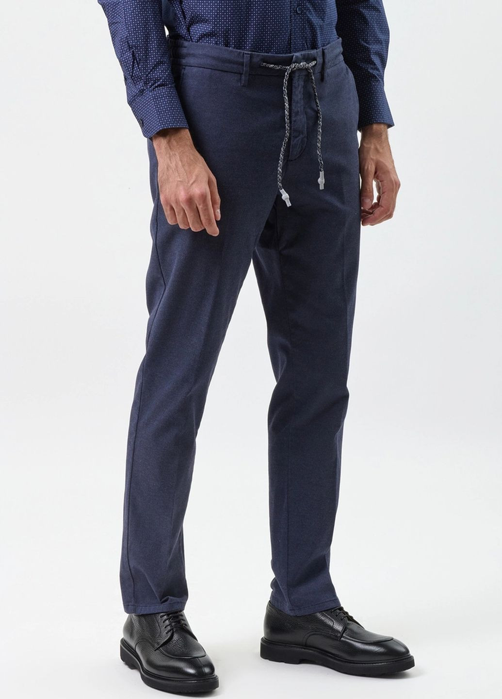 Синие демисезонные брюки Harmont & Blaine