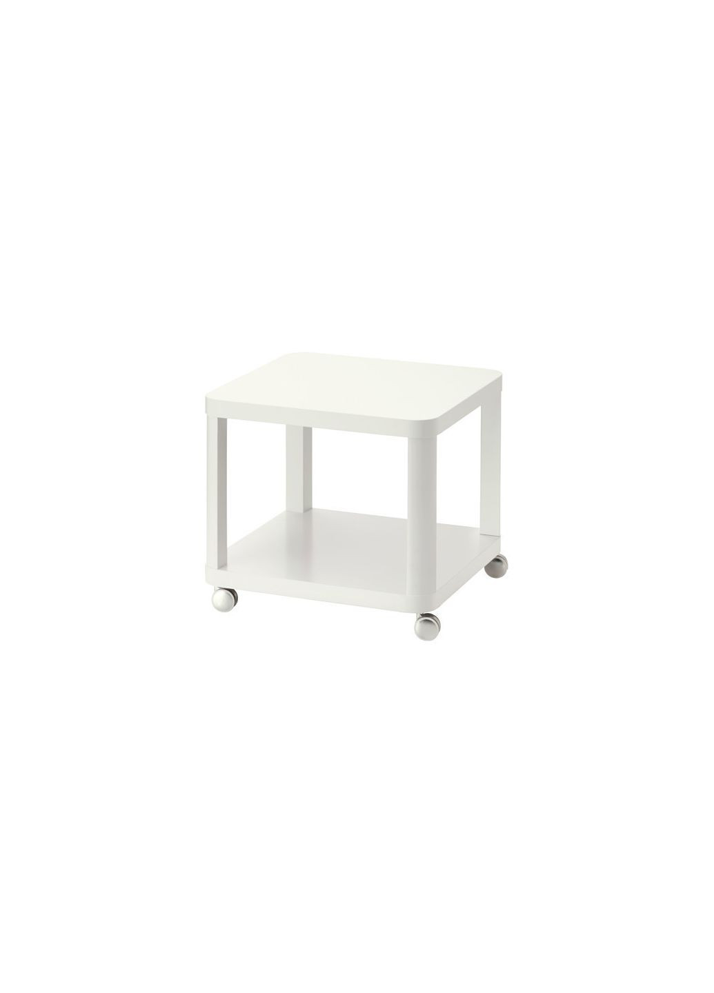 Стол приставной на колесах белый IKEA (272150555)