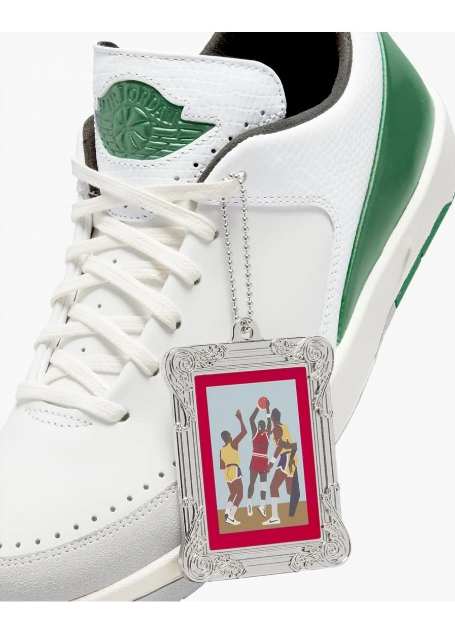 Кроссовки 2 Retro Low X Nina Chanel Abney White Dq0560-160 Air Jordan белые демисезоны (398074280)