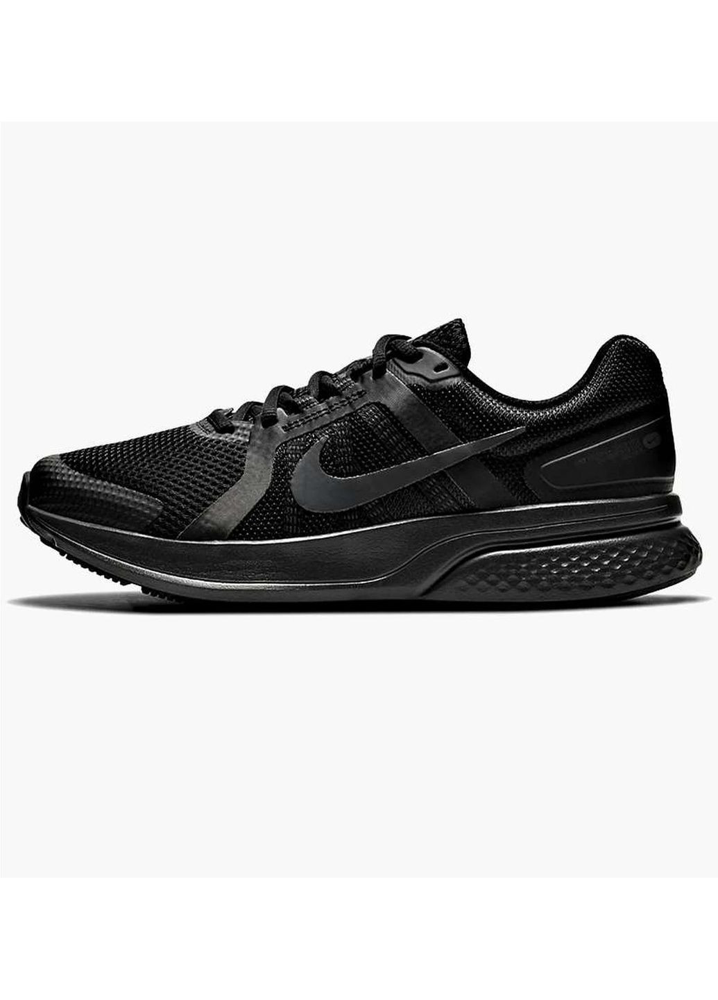 Черные кроссовки мужские run swift 2 black Nike