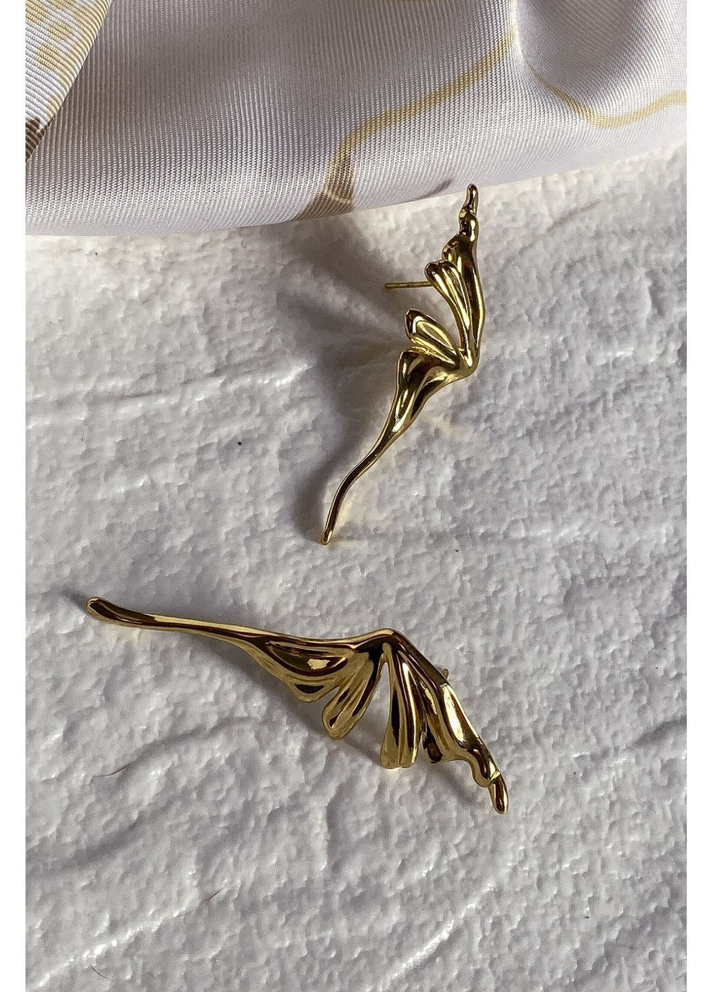 Серьги-пусеты крылья CHICLY (363829208)