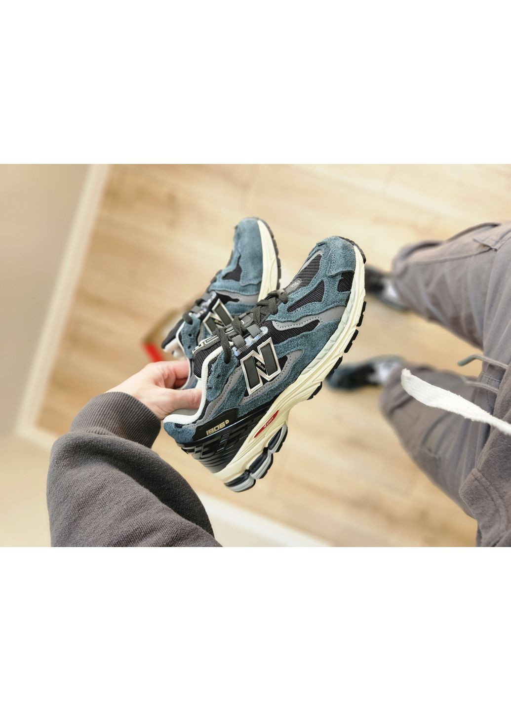 Темно-серые демисезонные кроссовки мужские и женские new balance 1906d protection pack black grey | нью беланс 1906d темно-серые No Brand