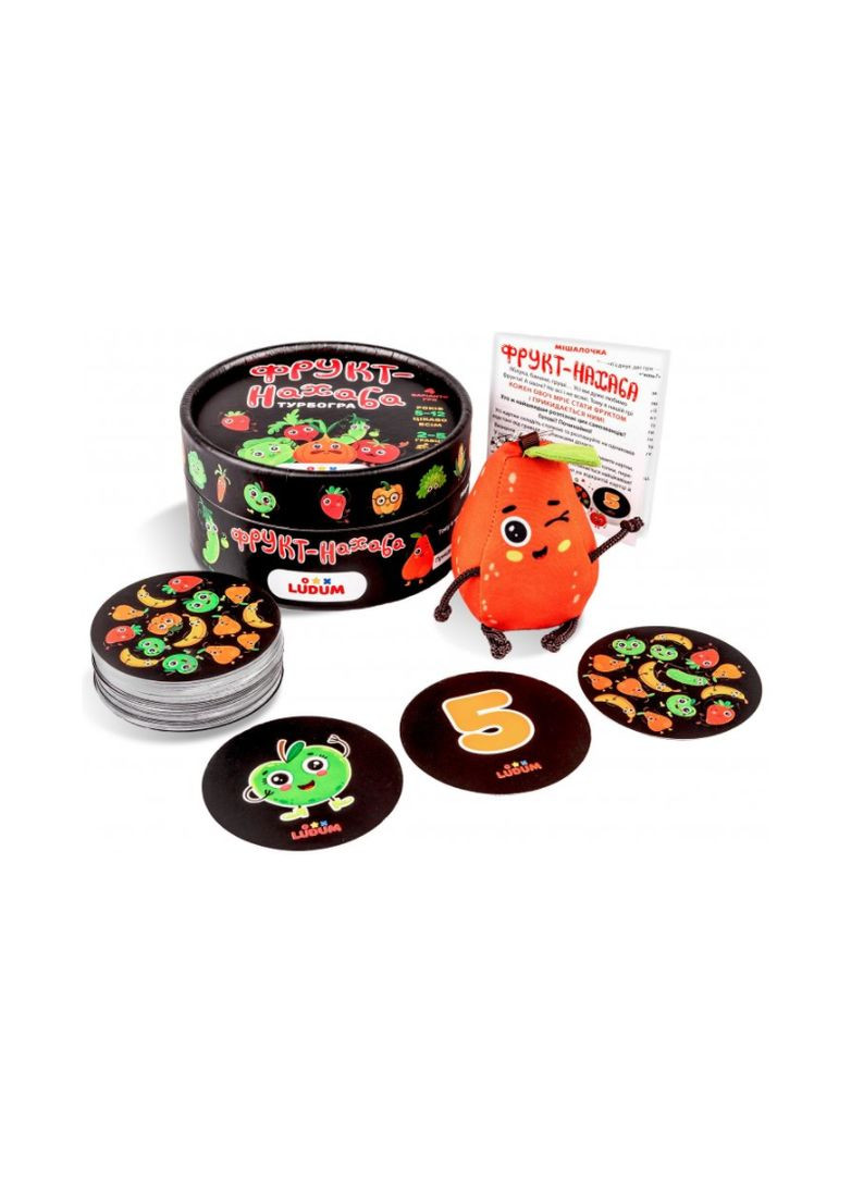 Настольная игра "Наглый фрукт" LG2047-52 русский язык Ludum (330604650)