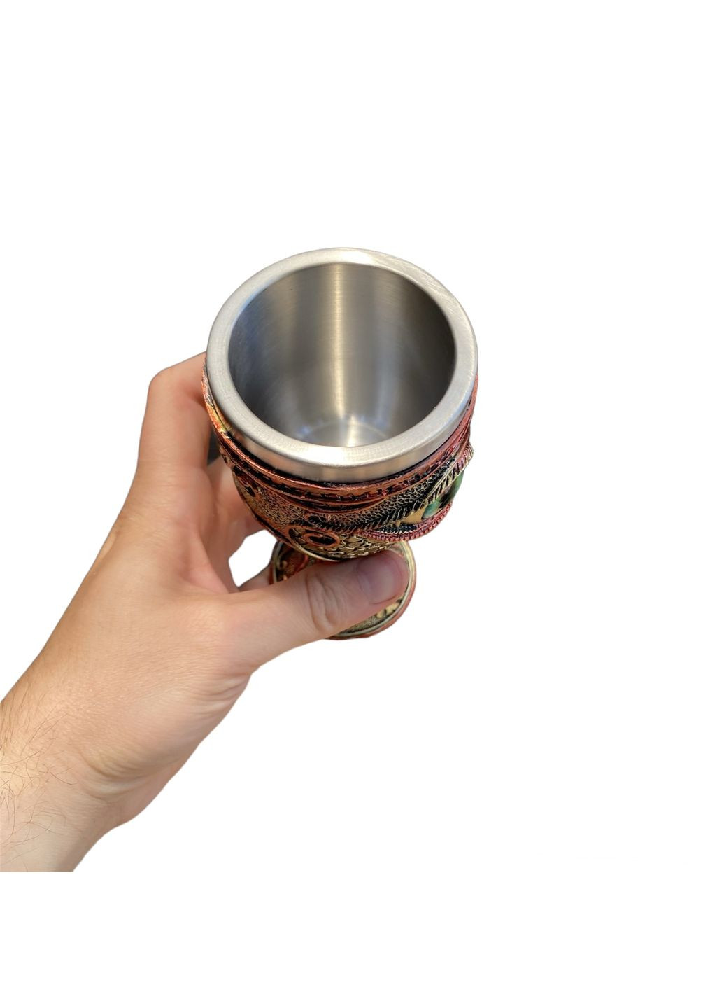 Бокал для вина 3D Глаз Зеленый Home (294613664)